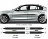 Bmw 3 2012-2018 - Listwy Czarne Boczne Drzwi