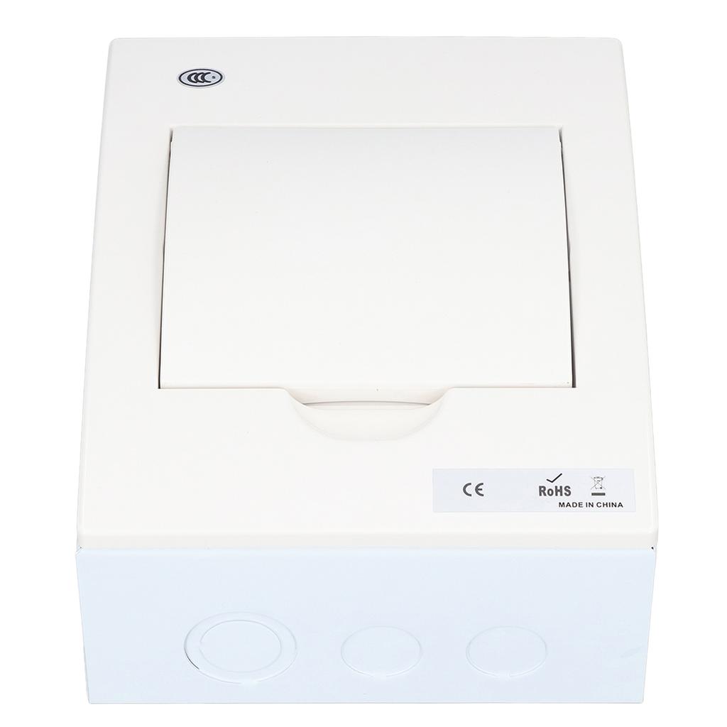 3 Way 230V Indoor Distribution Box UK Standard 3MCB (B6A+B16A+B32A) RCD (63A 1P+N) B Breaker