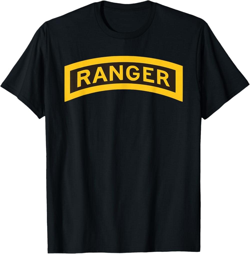 NEW LIMITED US Army Ranger Tab - Airborne Ranger - RLTW T-Shirt XXXXL