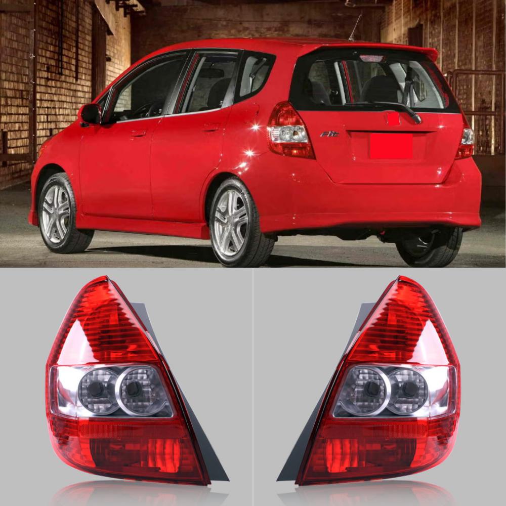 For Honda Fit 2003-2007 Hatchback Rear Bumper Halogen Brake Taillight Cover