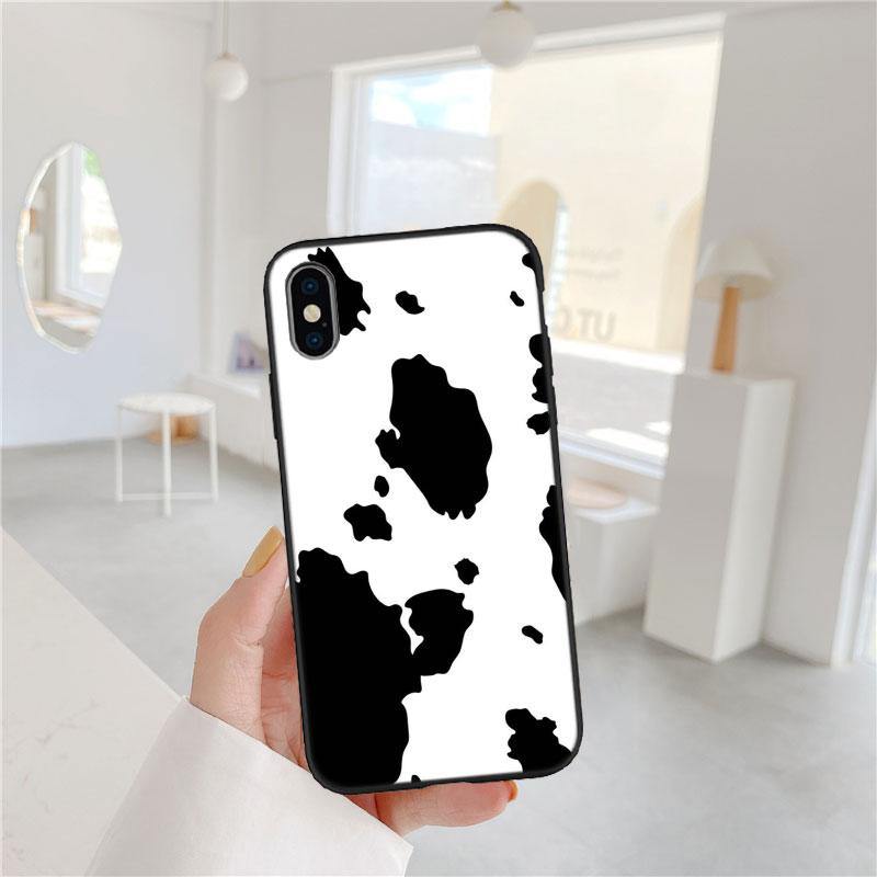 HK16 Cartoon Art Cow Soft Shell Phone Case for Huawei Mate 20 P Smart+ P20 P30 Lite Pro Y5p Y6p Y6s Y7a Y8p Y8S Y9 Prime Y9A Y9S