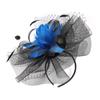 Ladies Mesh Wedding Party Fascinator Hat Headband Cocktail Hairband Headpiece for Formal Events Mesh Flower Decoration
