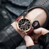 Fashion Men's Watch Manufacturer Quartz Watch Three-eye Men's Business Watch Men's Watch