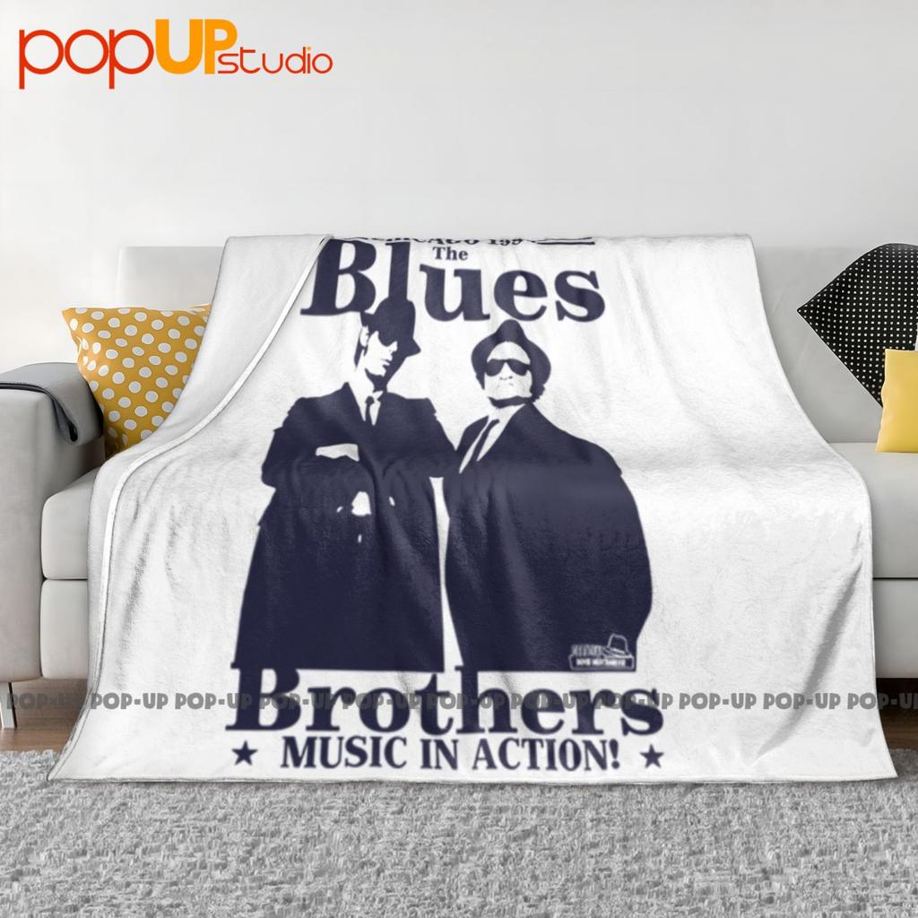 Chicago 1980 Blues Brothers Ultra-Soft Blanket Quilt Winter Sofa Cover Bed Covers