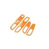 For Jeep Renegade 15-2023 Glossy Orange Window Lift Lock Switch Panel Trim 4pc