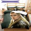 3pcs The Lord of the Rings1 pattern bedding set duvet cover set includes duvet cover &pillowcases, perfect all season bedroom decoration & gift