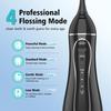 Oral Irrigator Water Flosser Portable Dental Water Jet 300ML Water Tank Teeth Cleaner USB Rechargeable Waterproof