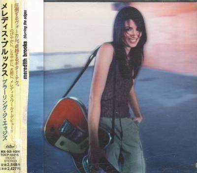 CD MEREDITH BROOKS  Blurring the Edges TOCP50215 Capitol Records 1997 Japan Rock Used