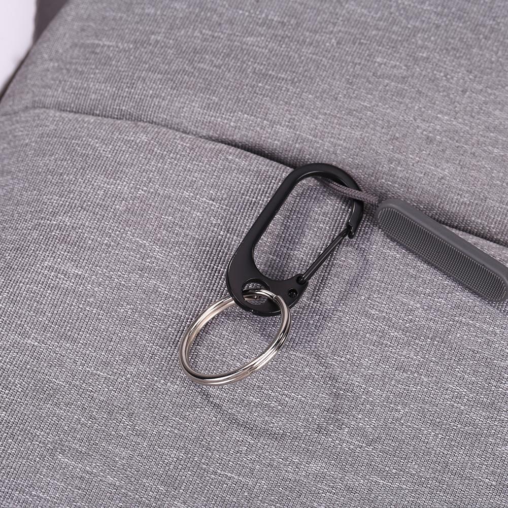 Metal Buckle Keychain Climbing Hook Zinc Alloy Strong Carabiner Key Holder Ring Carabiner Clip Keychain EDC Outdoor Tool