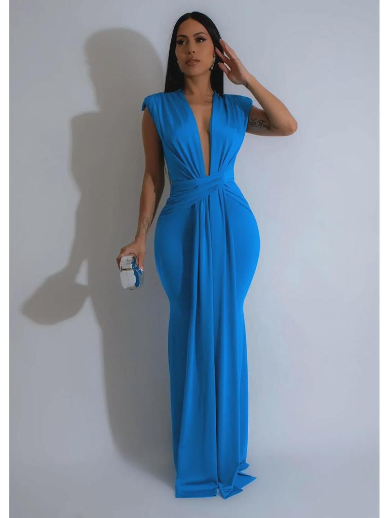 A7375 Popular European & American Style Sexy Dress