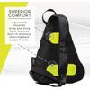 Versatile Lightweight Crossbody Bag for Tennis, Badminton, and Pickleball Rackets with Large Capacity