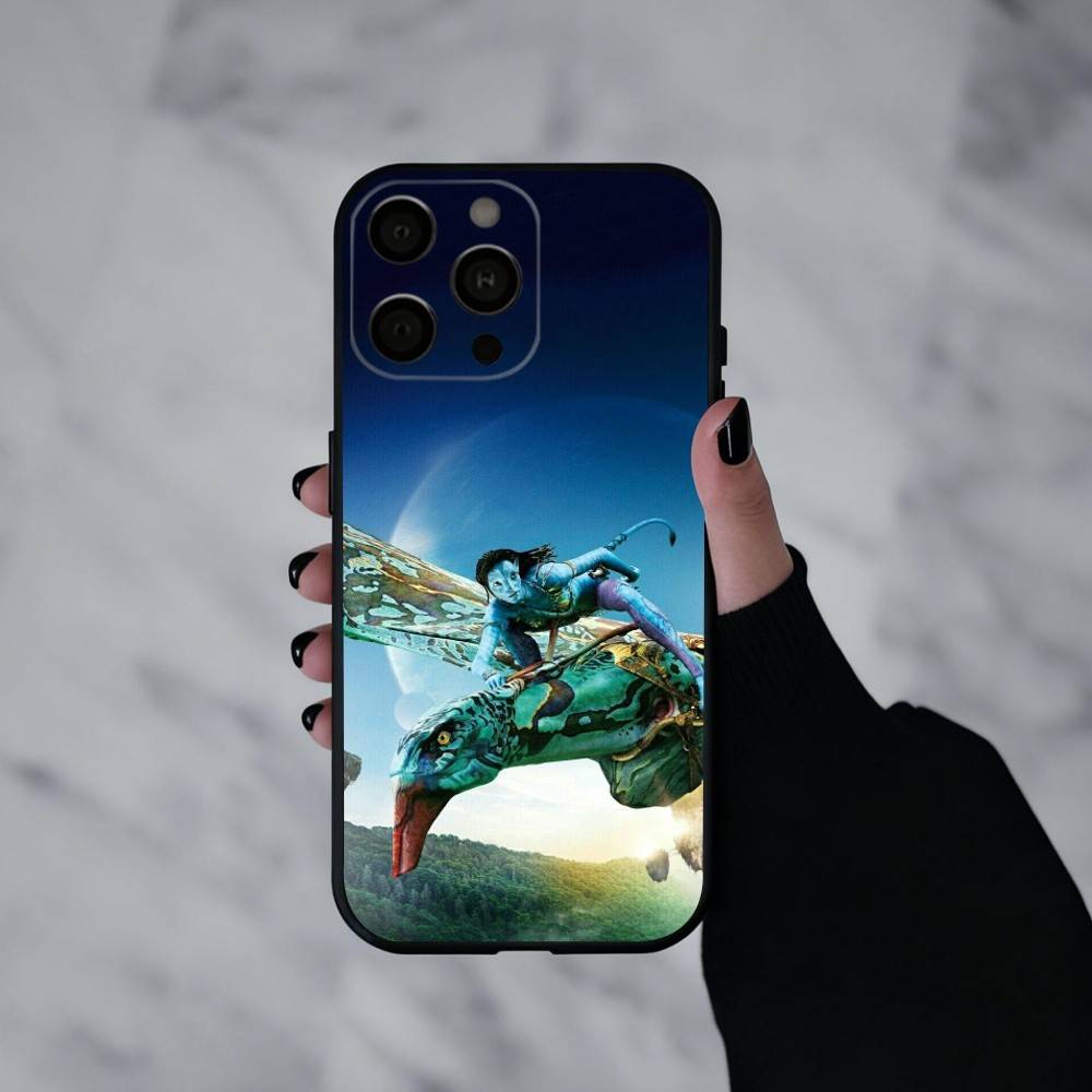 

Шокирующий чехол для телефона A-Avatar-R для iPhone 17pro,16,15,14,13,12,11 Plus,Pro Max,XS,Мягкий силиконовый черный чехол iPhone14Pro