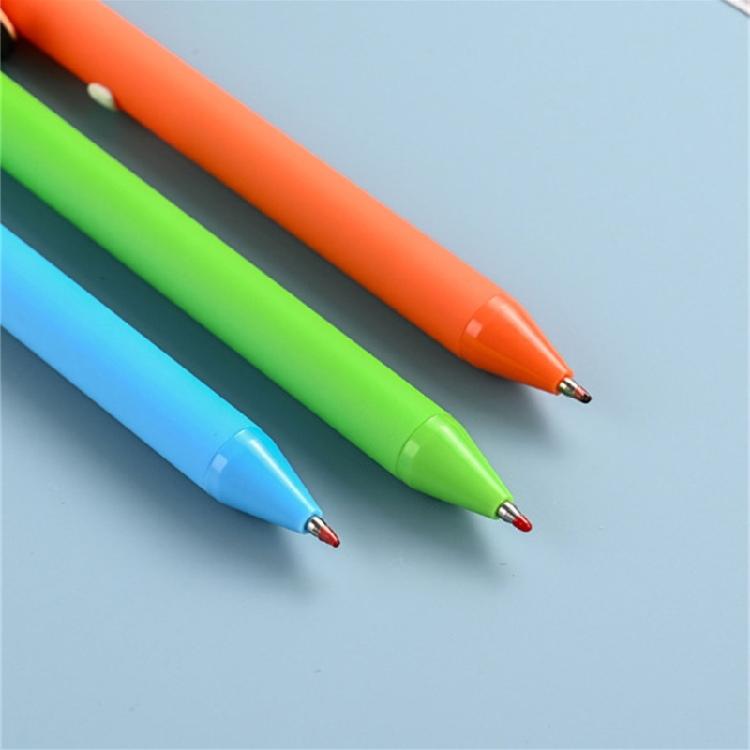 Neuartiger Gesundheits-Gelstift 0,5 MM Spitze Einziehbarer Gelstift Schnelltrocknend Glattes Schreiben zum Schreiben Notieren Journaling