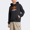 adidas Originale Trainingsbekleidung Straße Bequem Weich Vielseitig Mit Kapuze Langarm Amerikanischer Vintage Hoodie Herren Hoodie Schwarz IZ2581