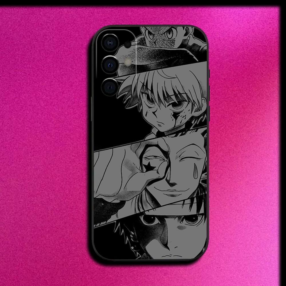 

H-Hunter K-Killua Zoldyck Phone Case For Samsung S25,S24,S21,S22,S23,S30,Ultra,S20,Plus,Fe,Lite,Note,10,9,5G Black Cover Samsung S24fe