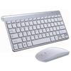 2pcs/Set Wireless Keyboard + Mouse Mini Multimedia Keyboard Mouse Kit
