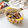 Ceramic Rectangular Baking Tray for Cheese & Rice - Microwave Safe