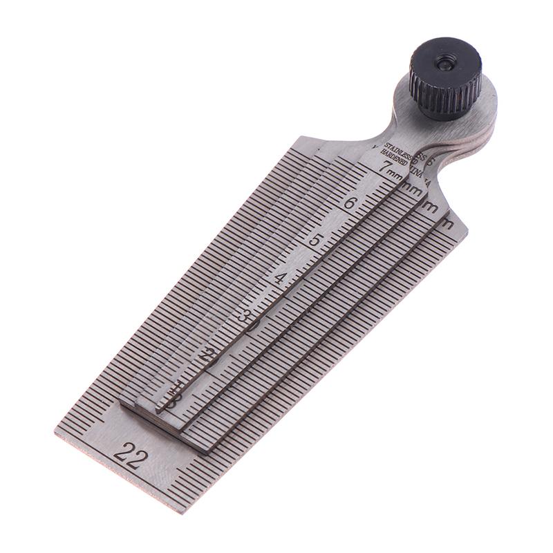4Pcs/Set Stainless Steel Welding Taper Feeler Gauge 1-29Mm Precisions Engineered Taper Feeler Gauges Hole Inspection Tools
