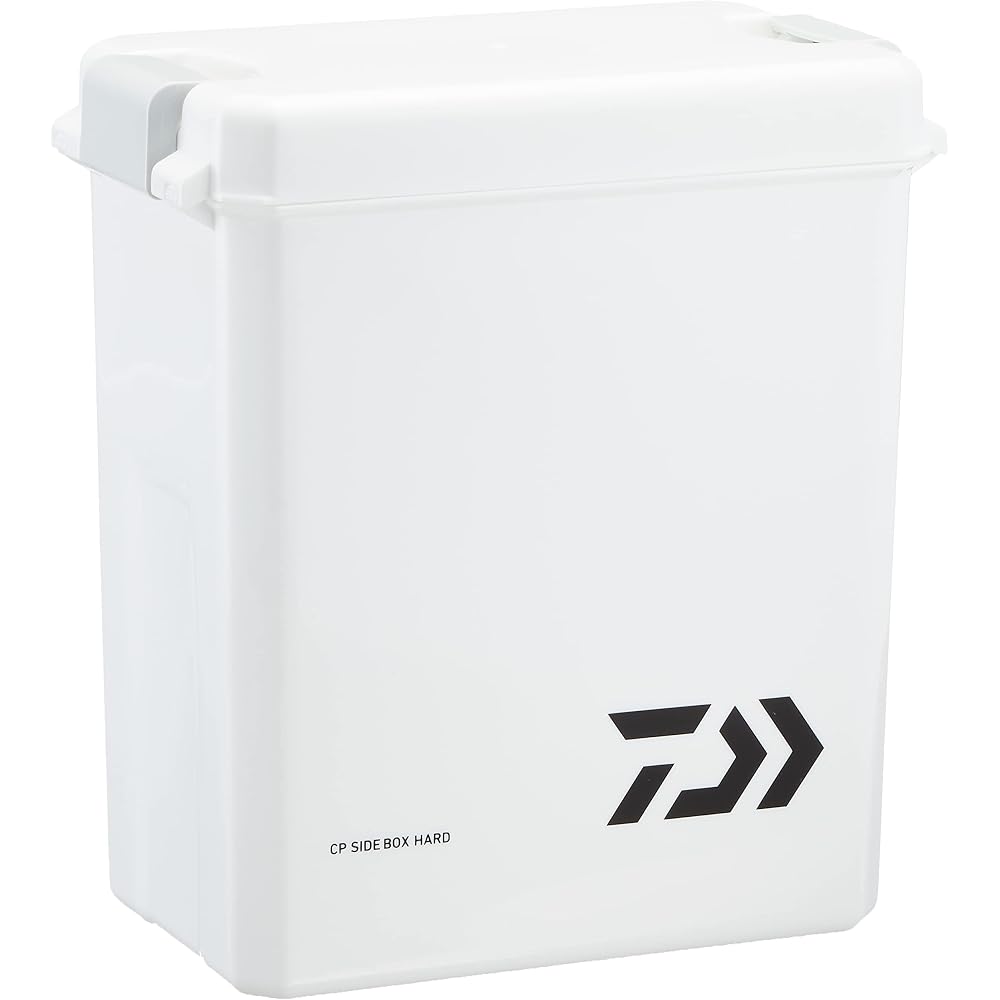Daiwa CP Side Box Hard White 12.5x22x24.5cm Storage Container