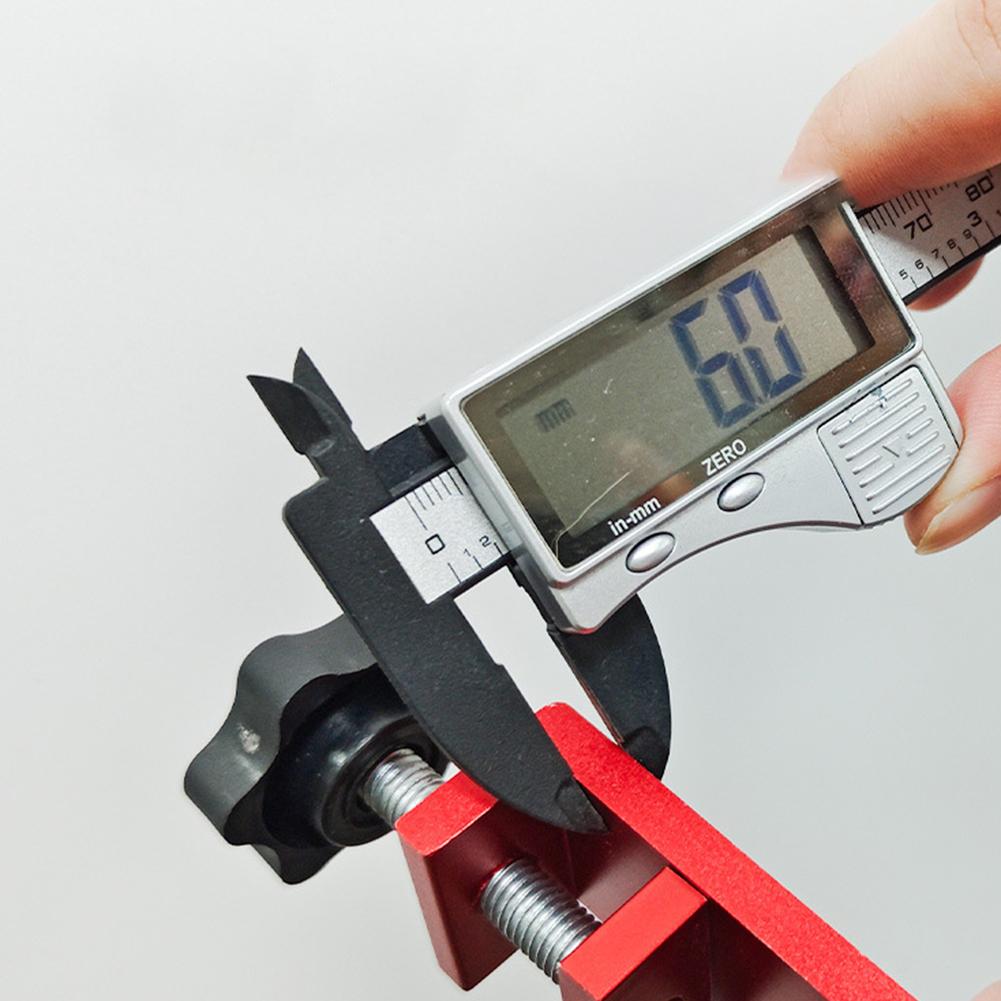 Professional Cabinet Installations Aluminum Alloy Tool Clamping Support Tool Clamp Orange High-Definition Scale