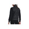 Under Armour Solid Color Logo Zip Collar Vest Women Black 1372647-001