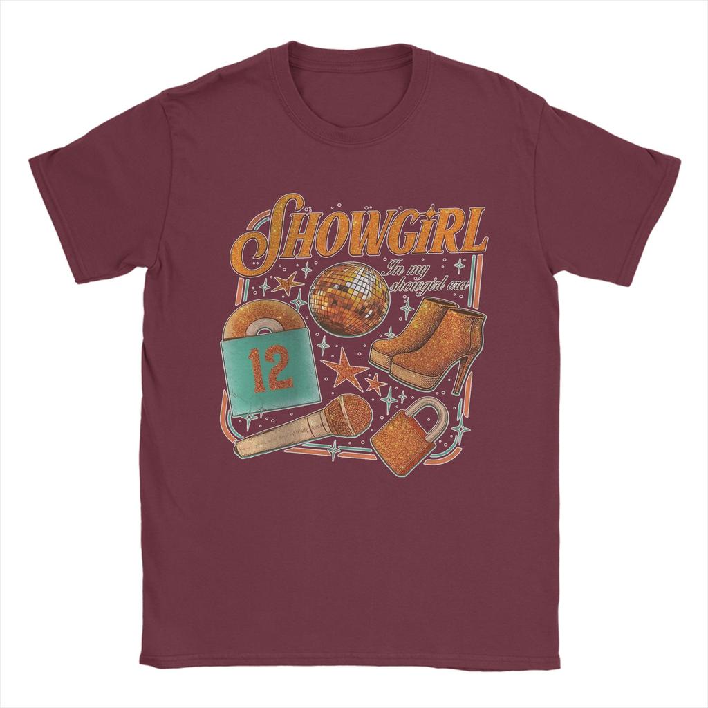 Men Women TS Showgirl - In My Showgirl Era The Life Of A Showgirl T Shirt 100% Cotton Clothing Tee Shirt 4XL 5XL T-Shirt