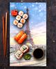GLASS PLATE BOARD PANEL TABLETOP 30x52 PARIS