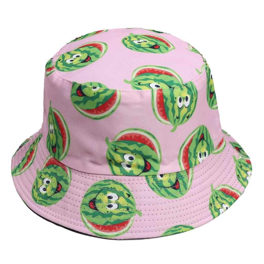 2026 Lemon Pattern Reversible Bucket Hat for Men & Women – Summer Sun Protection
