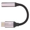 Type C To 3.5mm Audio Cable Type C To 3.5mm Headphone Jack Adapter Supports Music Call Wire Control Function