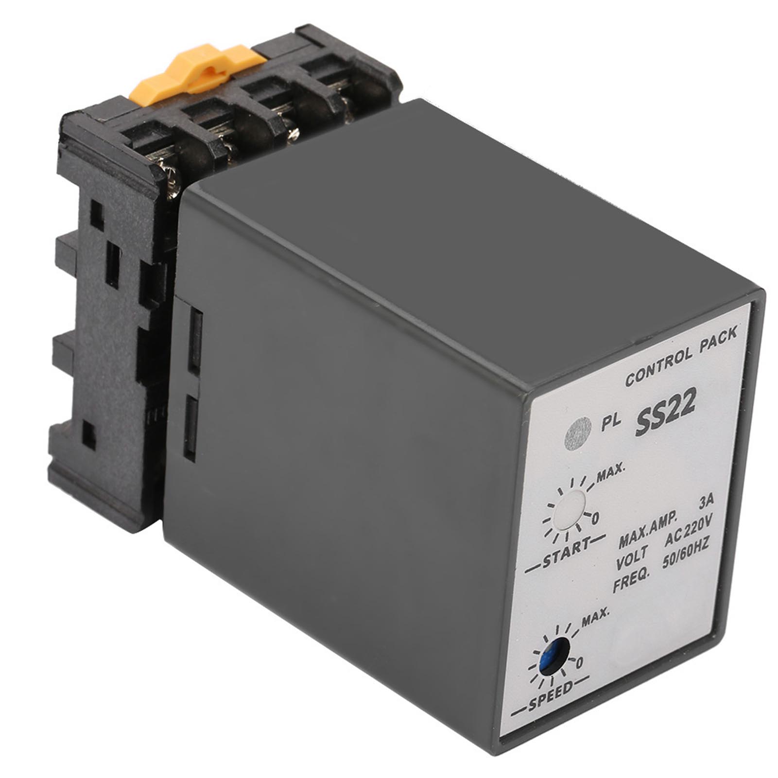 

Electronic AC 220V SS22 50 60Hz Motor Speed Controller 90 1700RPM