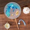 Antique Sle Round Fan Handicrt Dance Costume Qipao Special Ape Suzhou Embroidery F Transparent Double Sided Fan