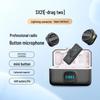Wireless Clip-On Lavalier Microphone for Mobile Streaming and Recording