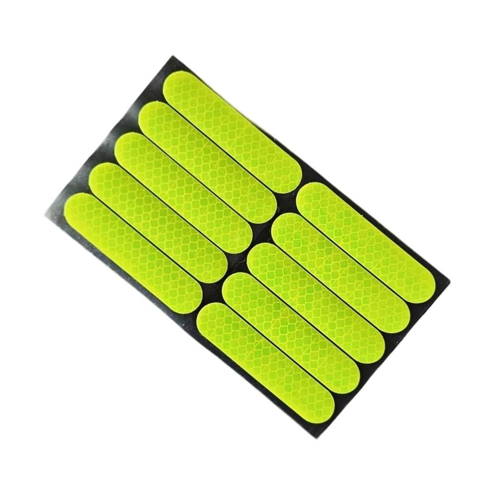 Helmet Reflective Stickers Motorcycle Safety Decals Night Visibility Tape