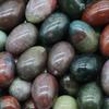 30mm Purple Pink Agate Crystal Egg Shaped Stone