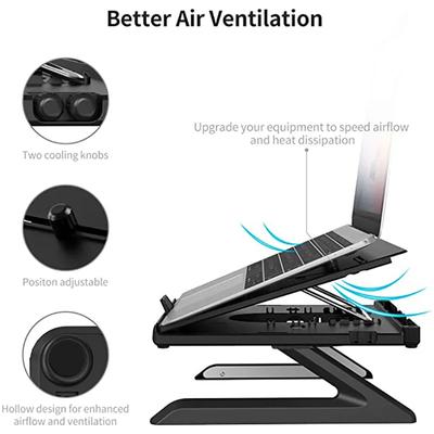 Foldable Adjustable 12-17 Inch Laptop Notebook Stand Holder For Macbook Pro Air DELL HP Lapdesk PC Computer Cooling Bracket