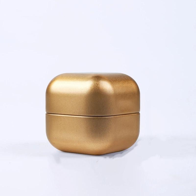 Portable Solid Color Mini Tin Box Tea Sealed Jar Packaging Box Jewelry Candy Small Storage Can Coin Earring Headphones Gift Case
