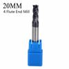 Solid Carbide End Mill with 4 Teeth Design for Exceptional Cutting Efficiency