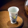 Jingdezhen Blue & White Orchid Ceramic Aroma Cup
