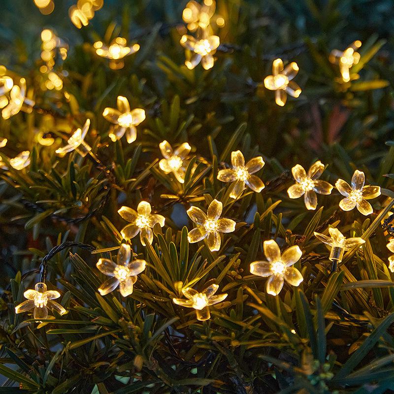 LED Star String Lights for Outdoor Camping & Festive Decor