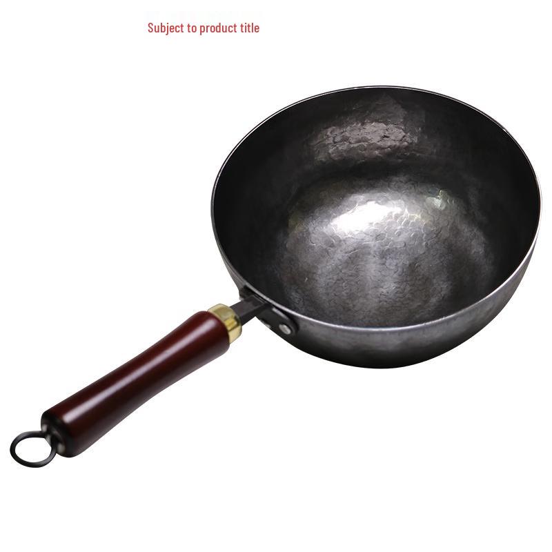 Artisan Hand-Forged Wrought Iron Versatile Pot