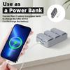Portable Triple Slot Charging Station With Real Time LED Display Ideal For Batteries Professional Photographers