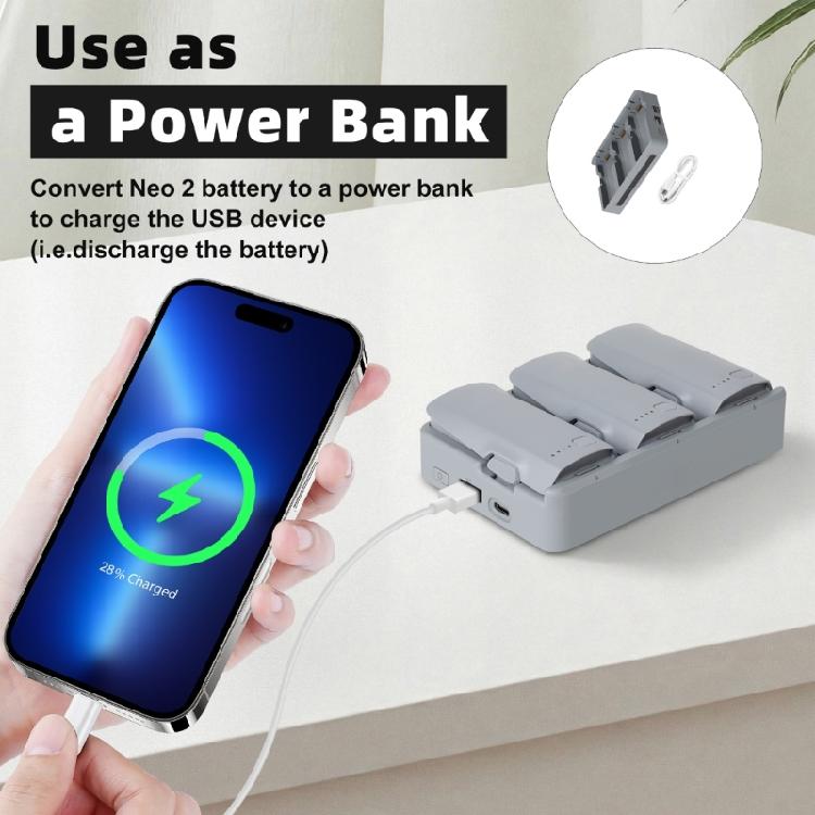 Portable Triple Slot Charging Station With Real Time LED Display Ideal For Batteries Professional Photographers