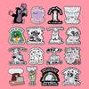 Animal Raccoon Quotes Enamel Pins Cartoon Frog Cat Brooch Lapel Pin Badge On Backpack Clothing Accessories Fashion Jewelry Gifts
