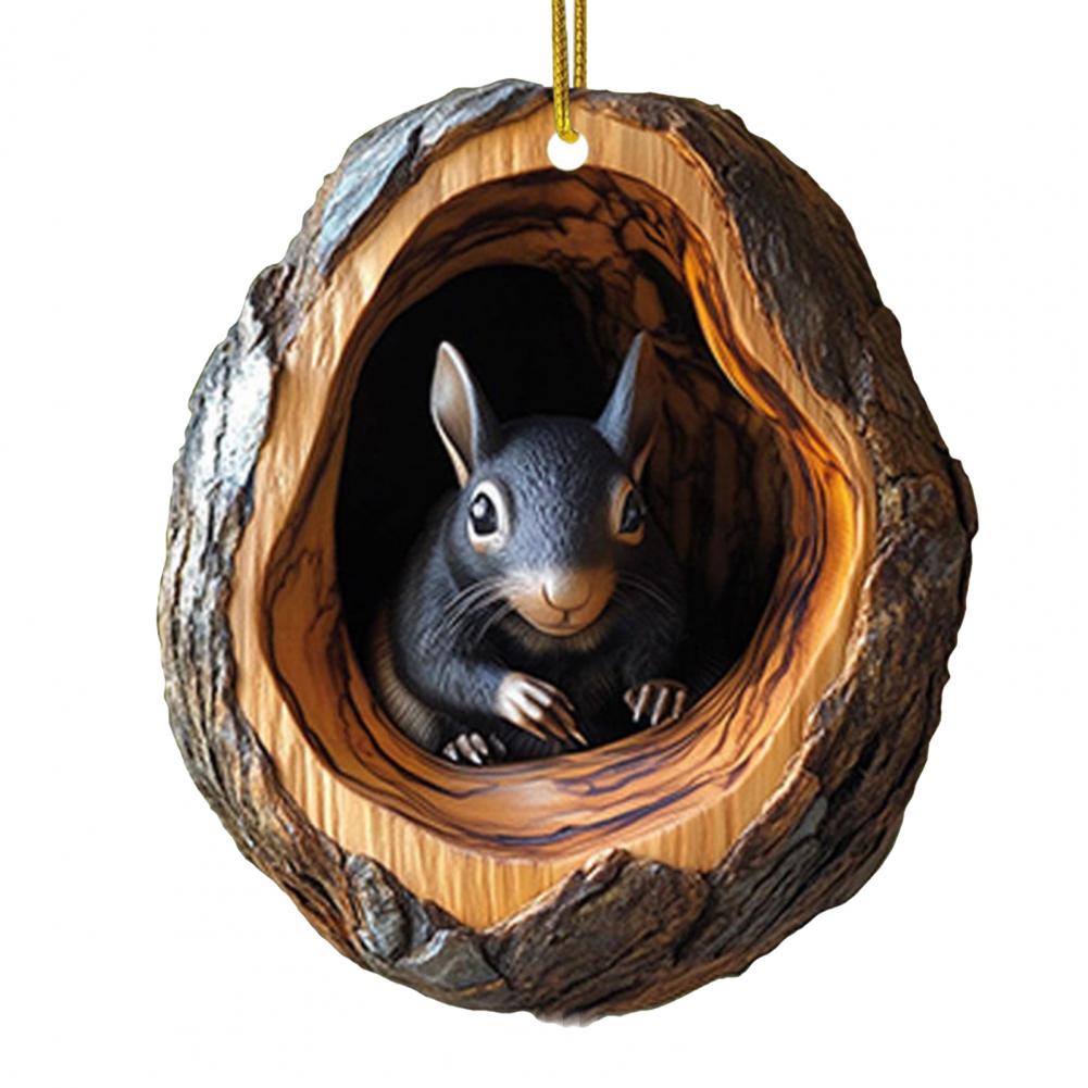 

Christmas Ornament Christmas Pendant Festive Christmas Tree Pendant Ornaments with Lanyard Adorable for Holiday Festive