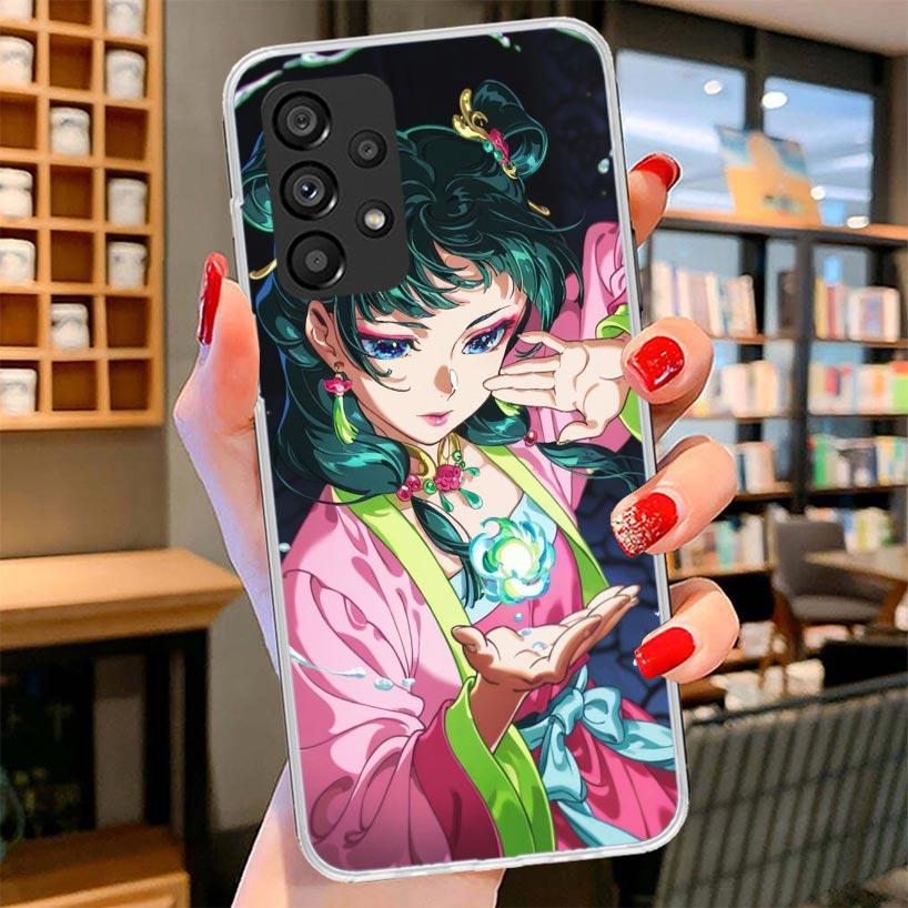 

A-Apothecary D-Diaries Maomao Phone Case For Samsung Galaxy A12 A22 A32 A52 A72 A02S Phone Case Note 20 Ultra 10 S10 Plus A51 A7 Samsung A20S