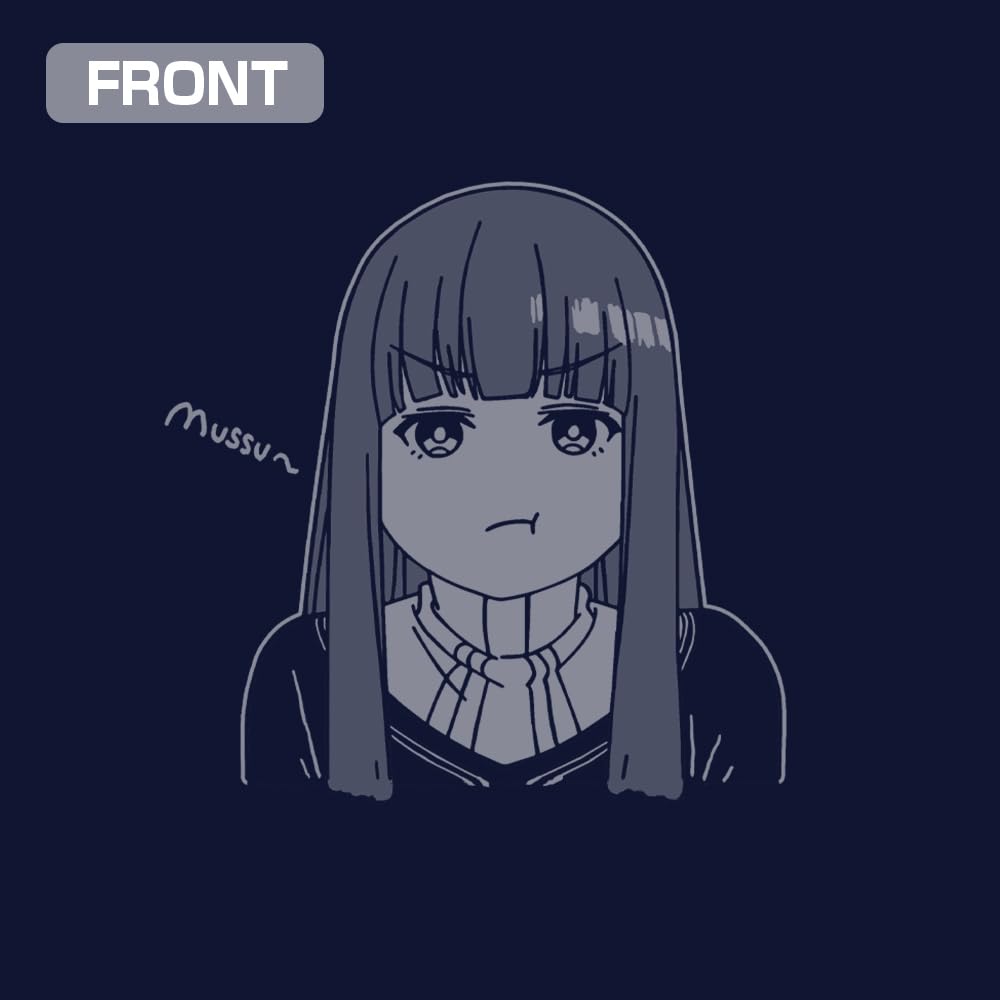 COSPA Funeral of Freiren Fern Face Dry Navy XL Size [Official] T-Shirt