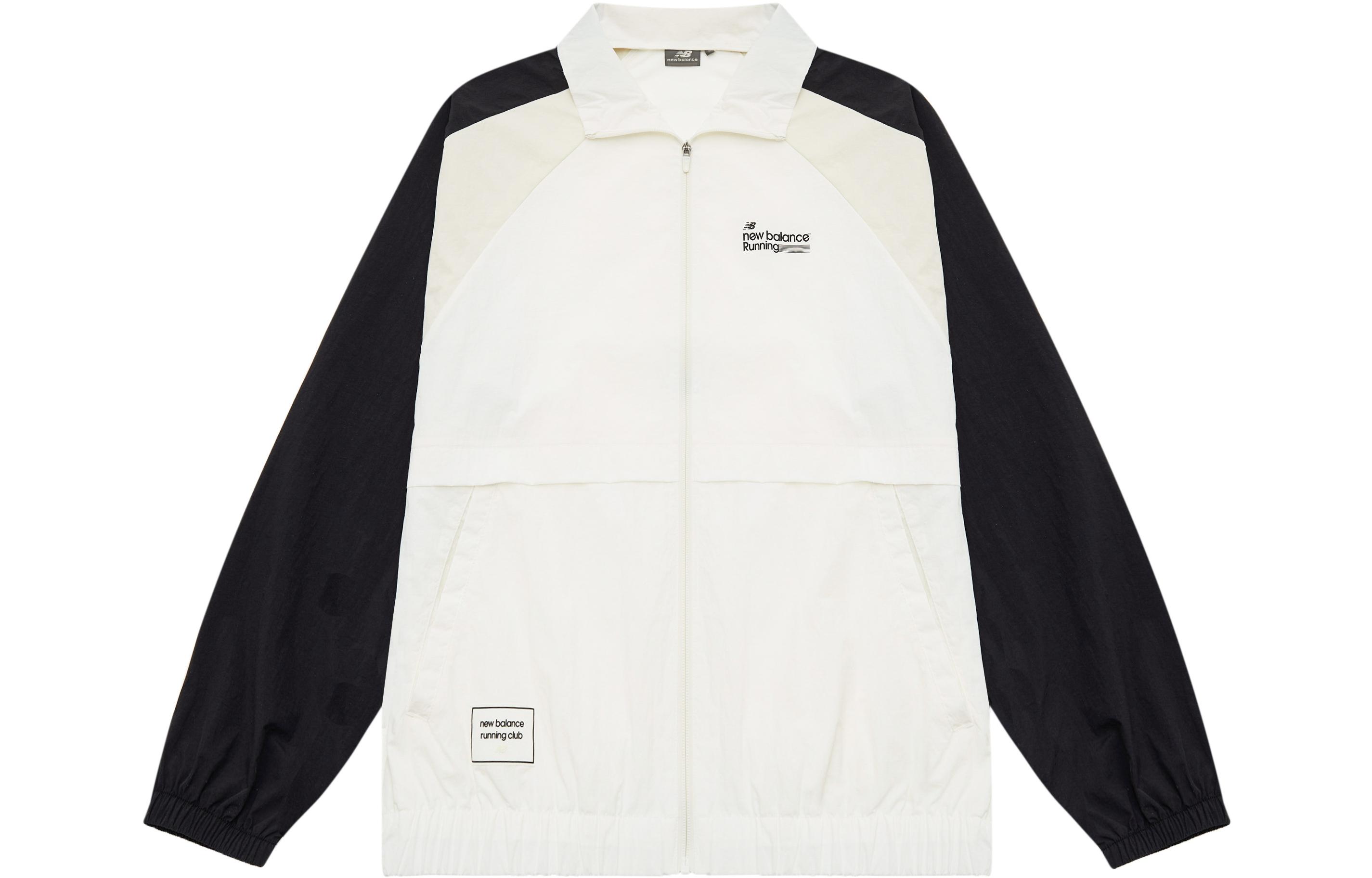 New Balance Jackets Men s White Stand Collar Moderate Other 5AD37571-WT S