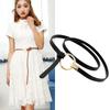 Spring And Summer Student Dress Casual Decoration Belt Multi-Colored Ring Knotted Women'S Belt Accessories