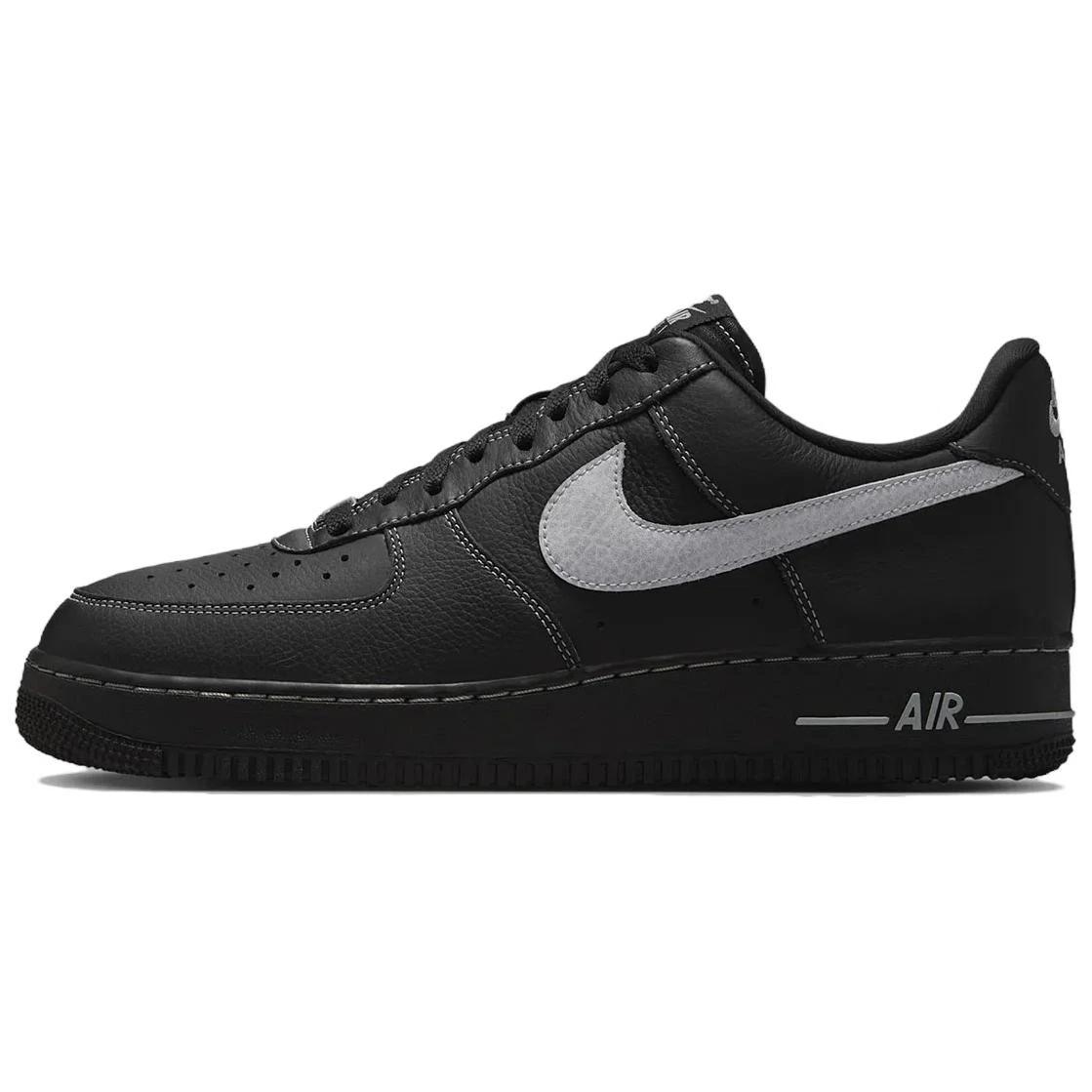 

Nike Кеды для скейтбординга Air Force 1 с низким верхом Унисекс Черные HQ2037-006 EU 40.5