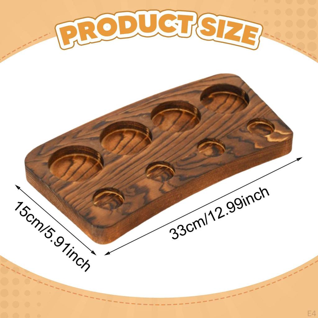 Stojan Volně stojící, pro Degustaci, Stojanový Displej Sampler pro Pivo Nápoj Zábava Dárek